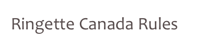 Ringette Canada Rules